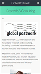 Mobile Screenshot of globalpostmark.com